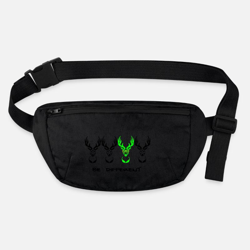 Be different! Un cerf Nerd Geek 3c Sac banane recyclé Stanley/Stella