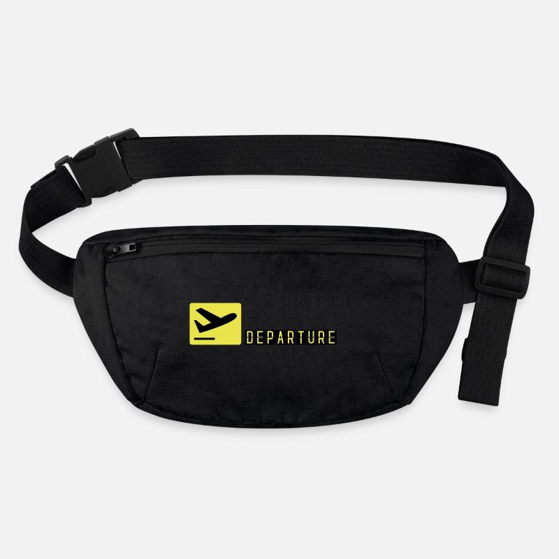 Airplane taking off Stanley/Stella recycled Hip Bag 