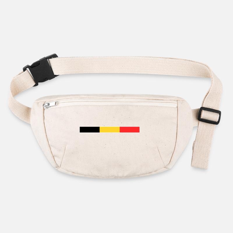 Drapeau Belgique Sac banane recyclé Stanley/Stella