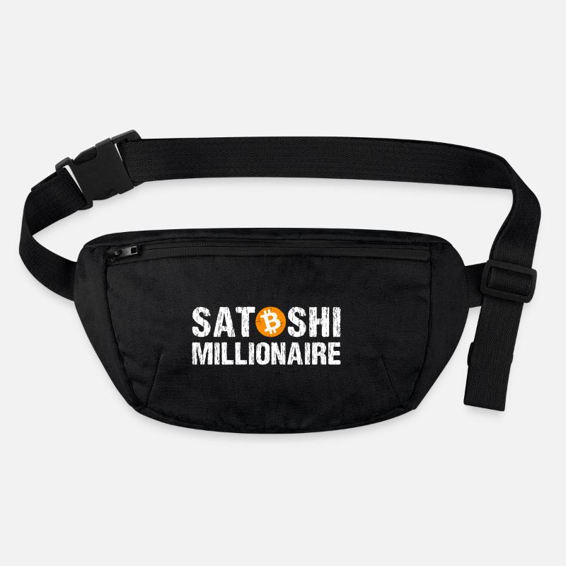 Satoshi Millionaire Kryptowährung Bitcoin Stanley/Stella recycelte Gürteltasche