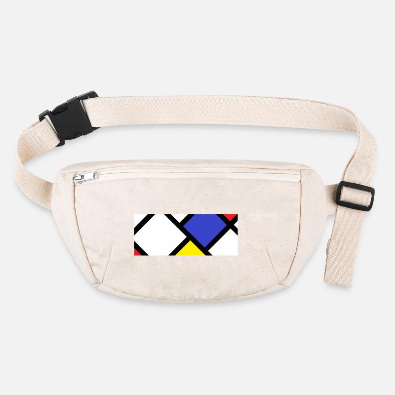 Gegenkomposition nach "De Stijl" Stanley/Stella recycelte Gürteltasche