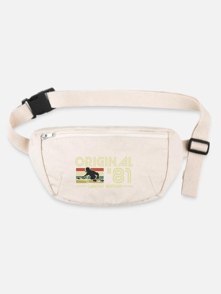 1981 - Stanley/Stella recycled Hip Bag  - natural - Front