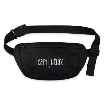 Future, Optimism, Team Future, Partner Look - Stanley/Stella recycled Hip Bag  - black - Front