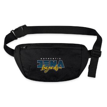 Iéna Légendes Authentiques - Sac banane recyclé Stanley/Stella - noir - Devant