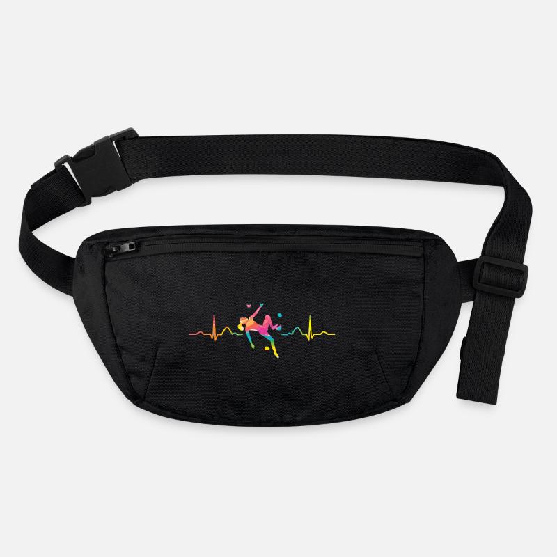 Boulderer heartbeat Bouldering Bouldering Stanley/Stella recycled Hip Bag 