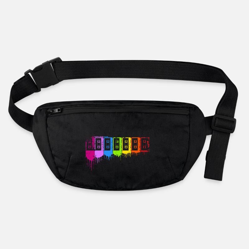 Rainbow Cassettes Stanley/Stella recycelte Gürteltasche
