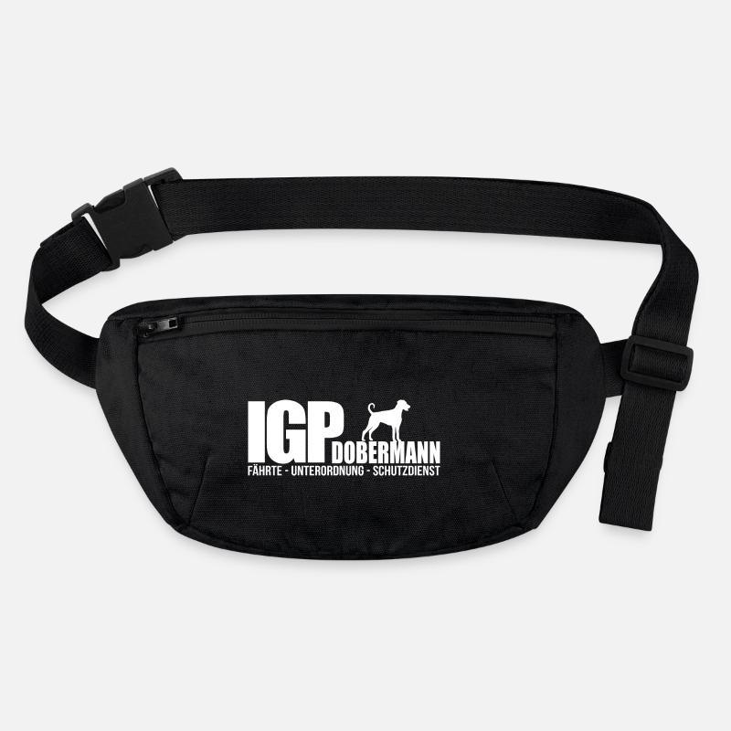 IGP DOBERMANN Wilsigns Chien chien sport canin Sac banane recyclé Stanley/Stella
