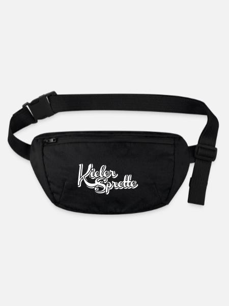 KielerSprotte - Stanley/Stella recycled Hip Bag  - black - Front