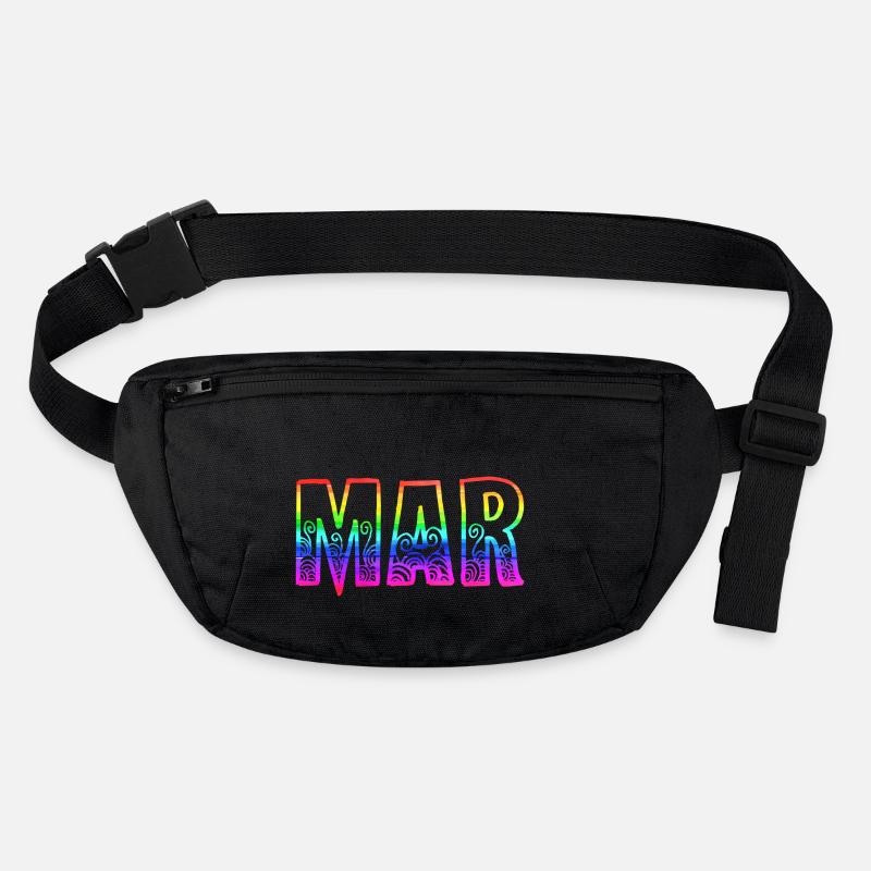 mar rs regenbogen Stanley/Stella recycelte Gürteltasche