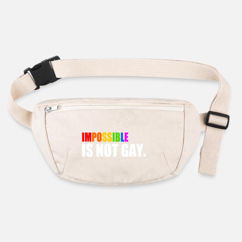 impossible is not gay Stanley/Stella recycelte Gürteltasche