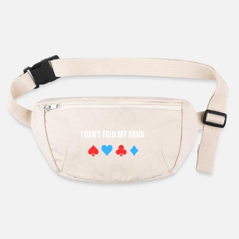 I can't fold my hand Stanley/Stella recycelte Gürteltasche