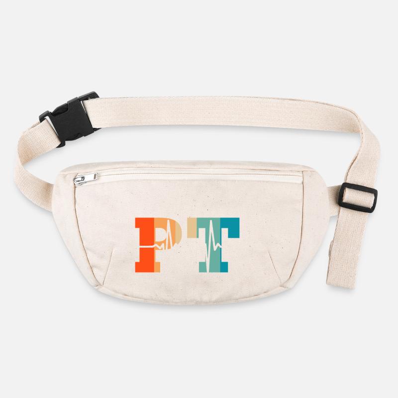 Heartbeat retro physical therapist Stanley/Stella recycled Hip Bag 