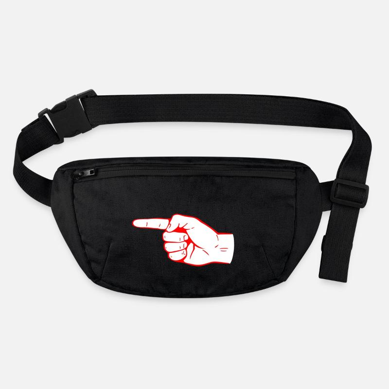 index finger Stanley/Stella recycled Hip Bag 