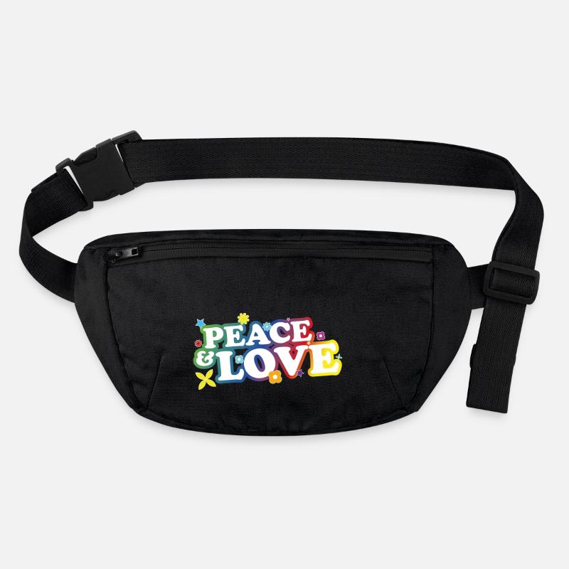 Peace & Love Stanley/Stella recycelte Gürteltasche