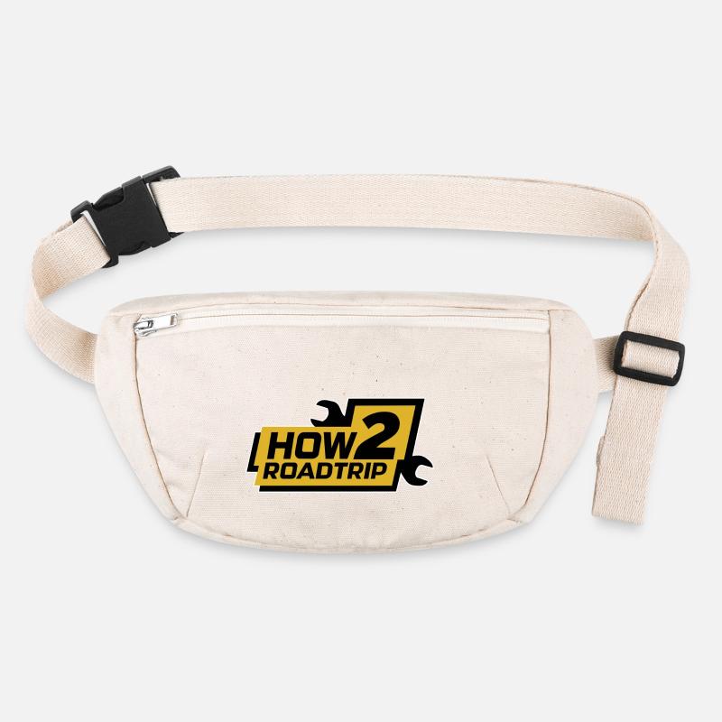 How2Roadtrip LOGO Stanley/Stella recycled Hip Bag 