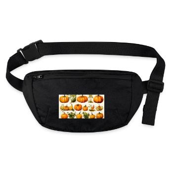 Pumpkin Cuddler: The Mug Edition pour la magie d’automne - Sac banane recyclé Stanley/Stella - noir - Devant