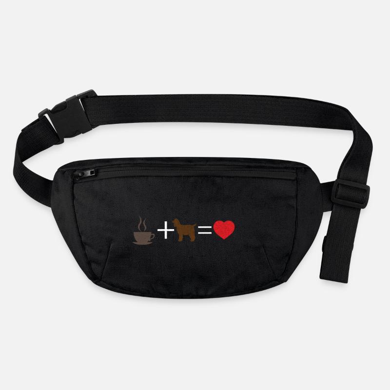 Dog / Cocker Spaniel: Coffee + Cocker Spaniel Stanley/Stella recycled Hip Bag 