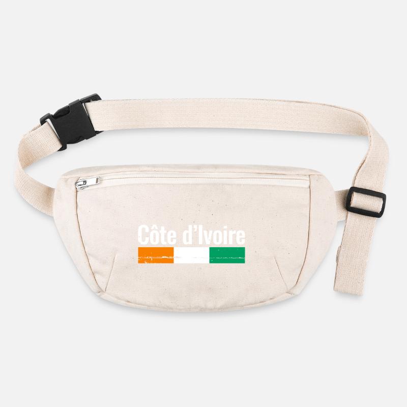 Elfenbeinküste Ivorische Flagge Ivorer Stanley/Stella recycelte Gürteltasche