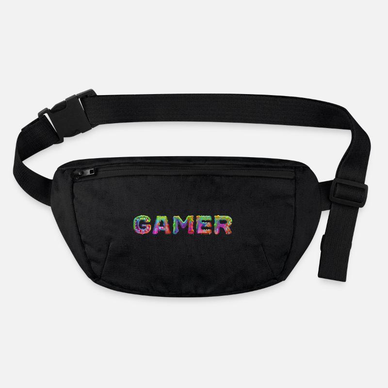 Gamer - Lettering Stanley/Stella recycled Hip Bag 