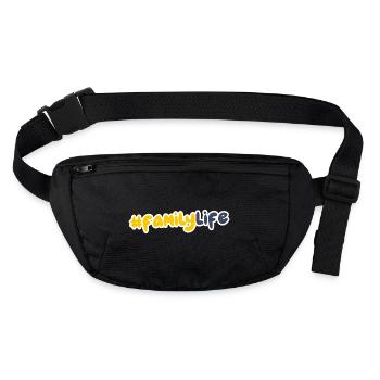 Vie familiale - Sac banane recyclé Stanley/Stella - noir - Devant