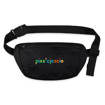 summer vibe - Sac banane recyclé Stanley/Stella - noir - Devant