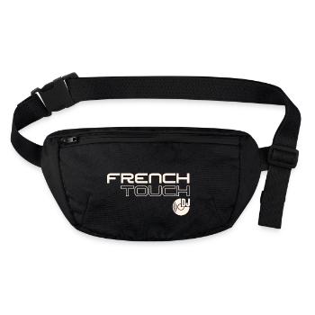 French Touch Musique, DJ an den Plattentellern: Clubbing - Stanley/Stella recycelte Gürteltasche - Schwarz - Vorne