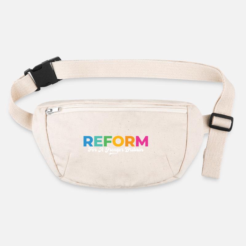 Reform, For A Greater Britain Stanley/Stella recycled Hip Bag 