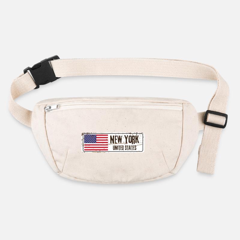 New York United States Flag Stanley/Stella recycled Hip Bag 