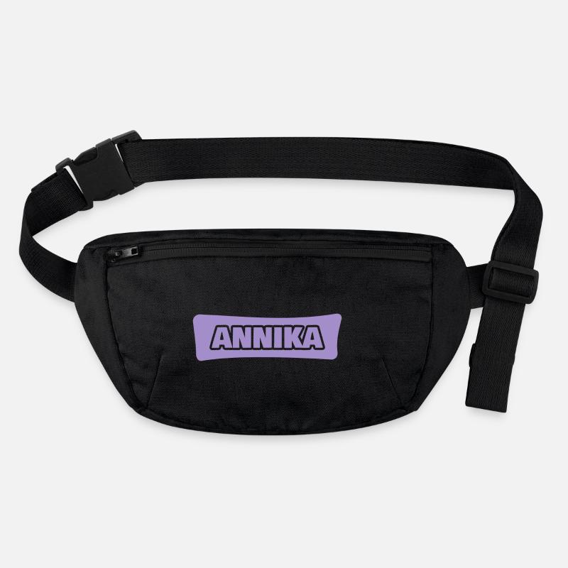 First name Annika Stanley/Stella recycled Hip Bag 