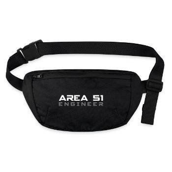 AERA 51 ENGINEER - Sac banane recyclé Stanley/Stella - noir - Devant