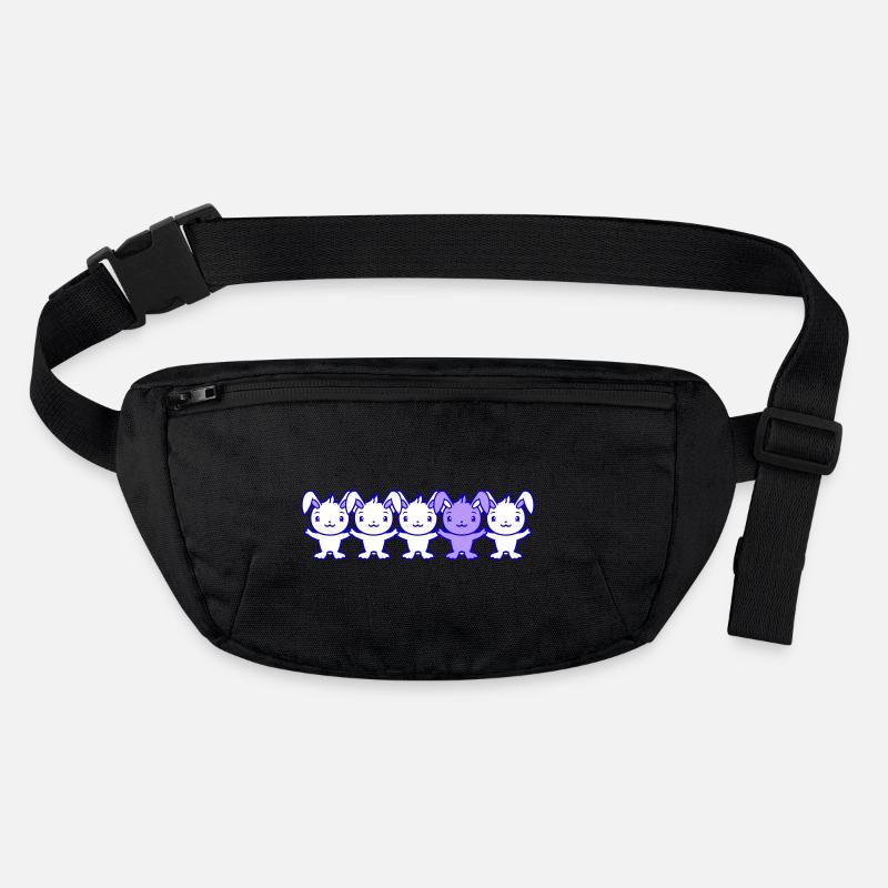 5 Hasen Freunde Unterschied Be Different Anders Stanley/Stella recycelte Gürteltasche