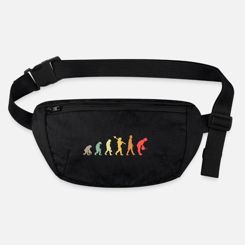 Femme jardinière de l’évolution Sac banane recyclé Stanley/Stella