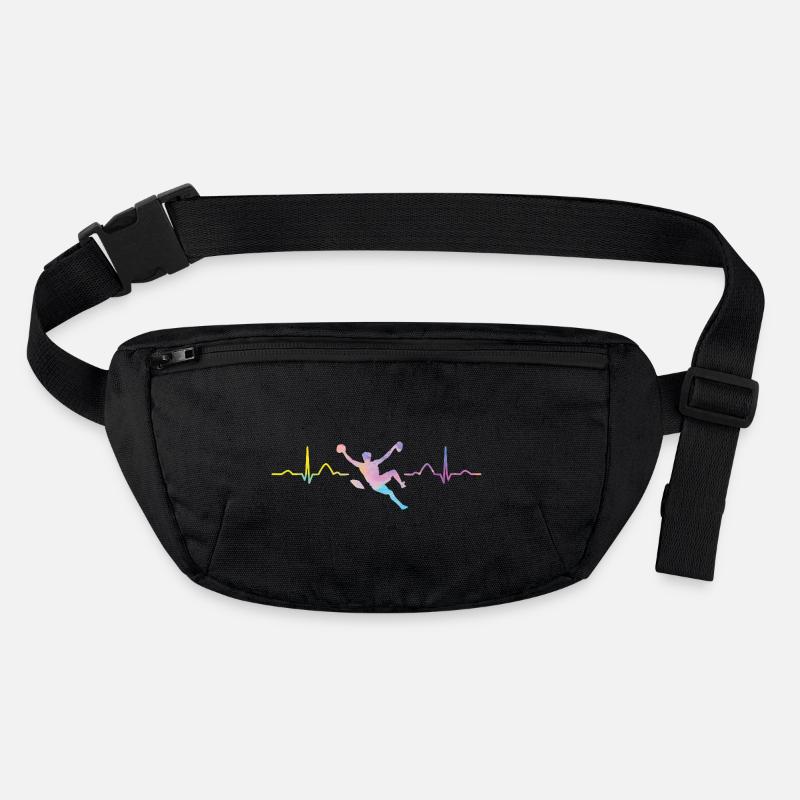 Boulderer heartbeat Bouldering Bouldering Stanley/Stella recycled Hip Bag 