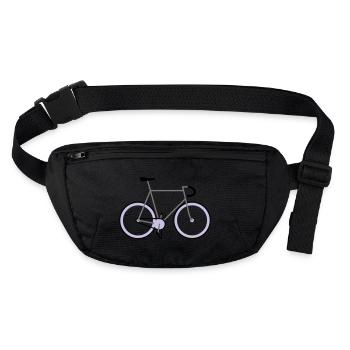 Fixie - Stanley/Stella recycelte Gürteltasche - Schwarz - Vorne