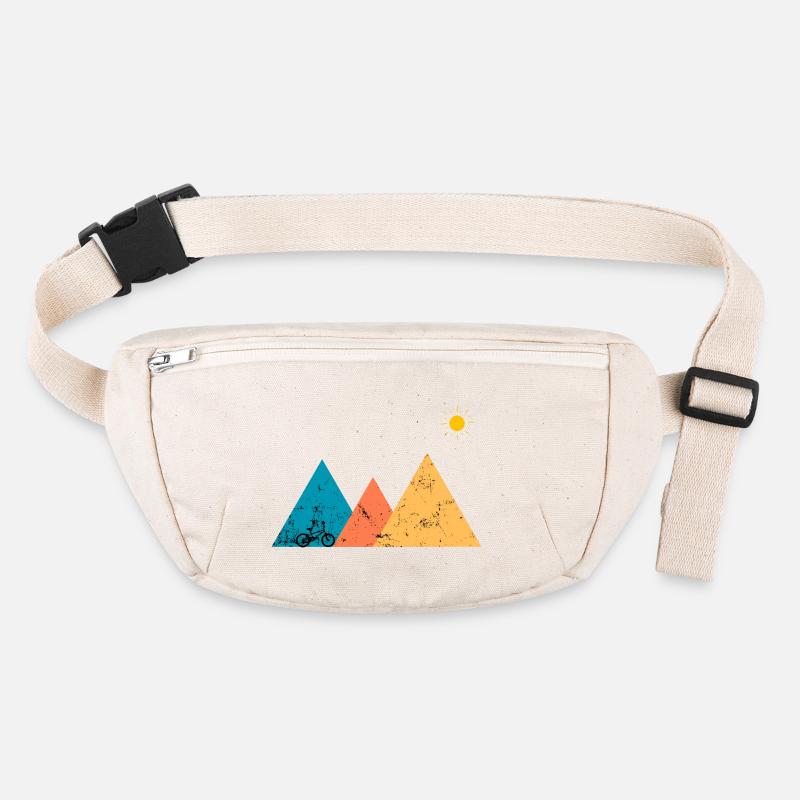 Mountain Biking Forms Stanley/Stella recycled Hip Bag 