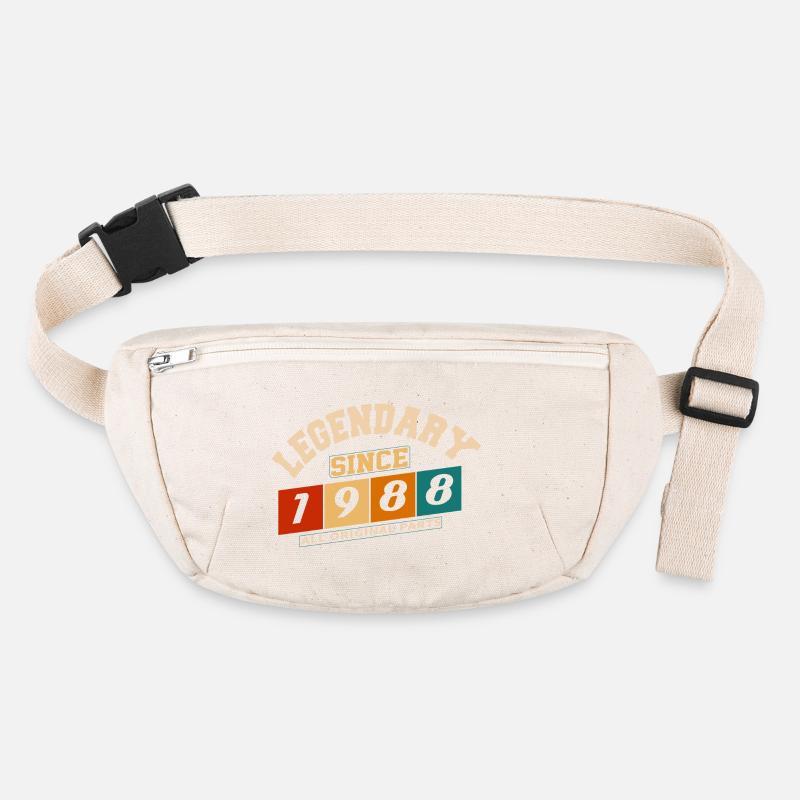 Legendary since 1988 vintage retro anniversary Stanley/Stella recycled Hip Bag 