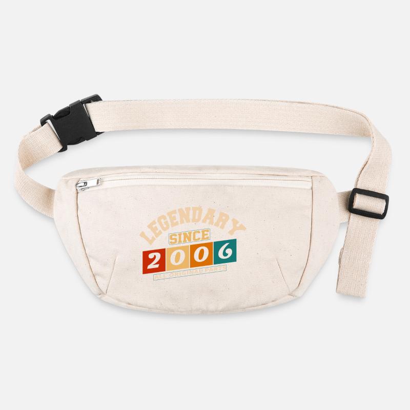Legendary since 2006 vintage retro anniversary Stanley/Stella recycled Hip Bag 