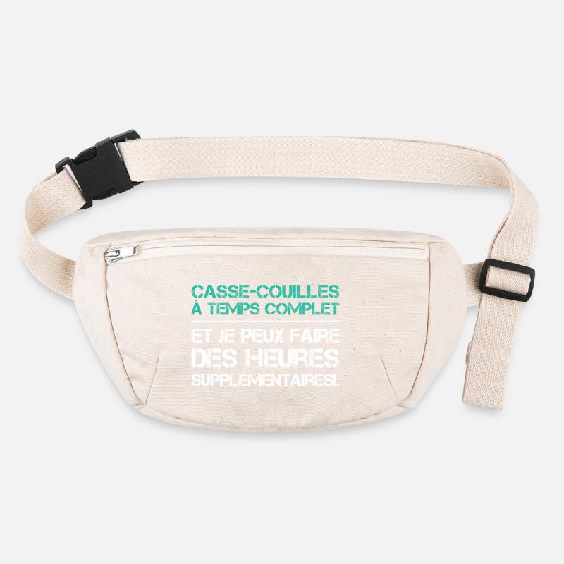 Full-time daredevils Stanley/Stella recycled Hip Bag 