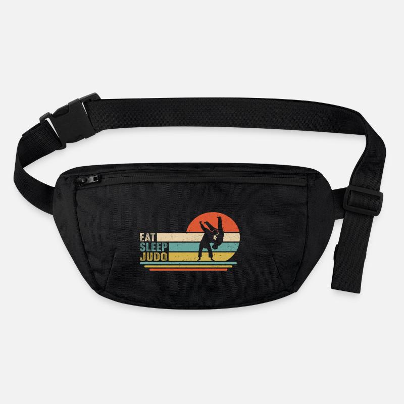 Eat Sleep judo Stanley/Stella recycelte Gürteltasche