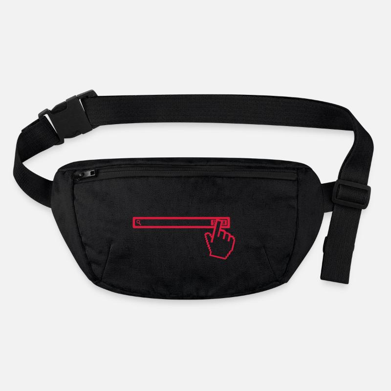 ajouter texte barre recherche pointeur Sac banane recyclé Stanley/Stella
