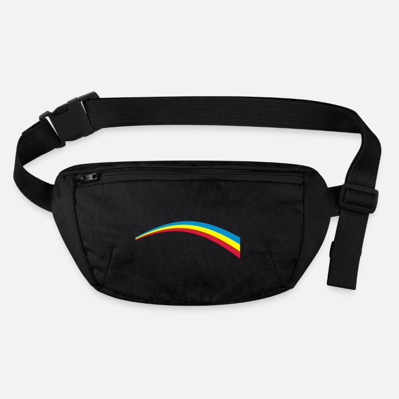 regenbogen_3c Stanley/Stella recycelte Gürteltasche