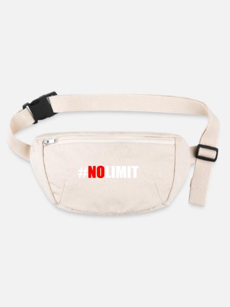 No limit - Stanley/Stella recycled Hip Bag  - natural - Front