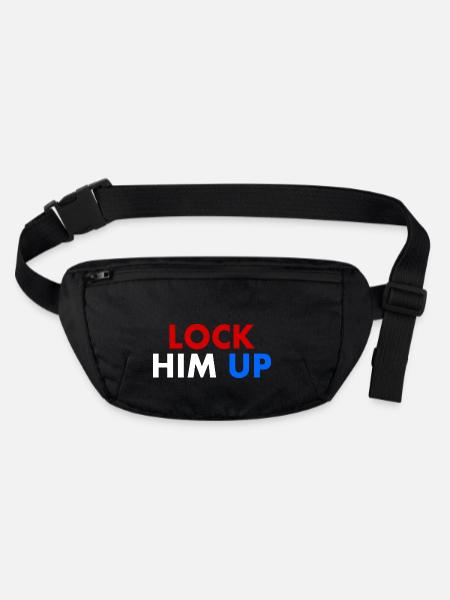 Lock him up - Sac banane recyclé Stanley/Stella - noir - Devant