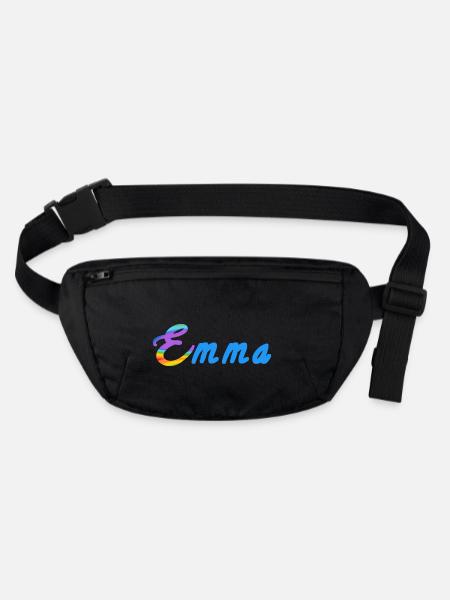 Emma - Stanley/Stella recycelte Gürteltasche - Schwarz - Vorne