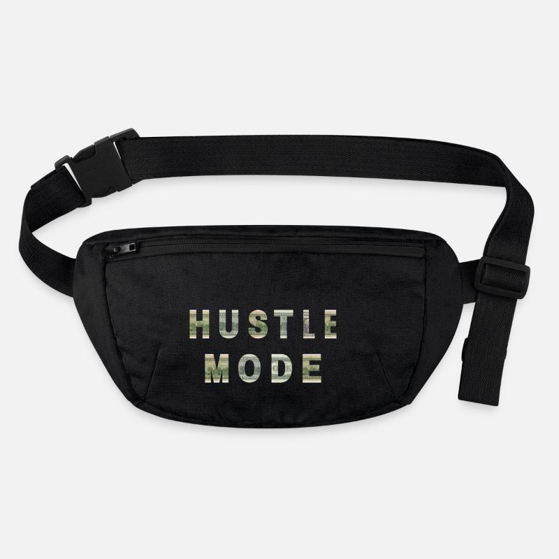 Hustle Mode Dollar Bill Texture Inspiration Sac banane recyclé Stanley/Stella