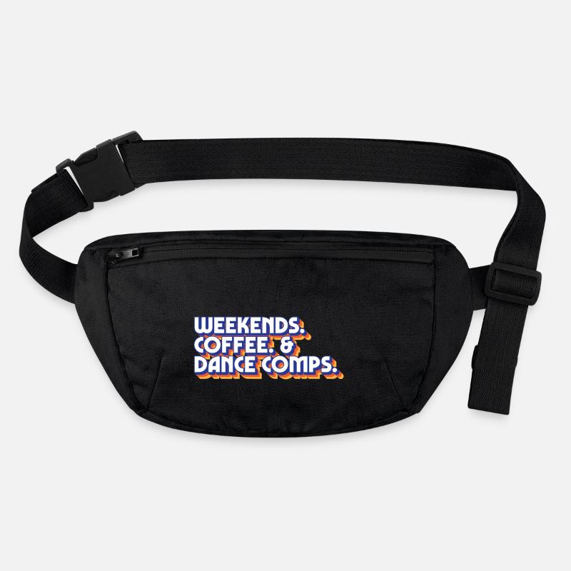 Weekends Coffee And Dance Comps Dance Mom Dancer Stanley/Stella recycelte Gürteltasche