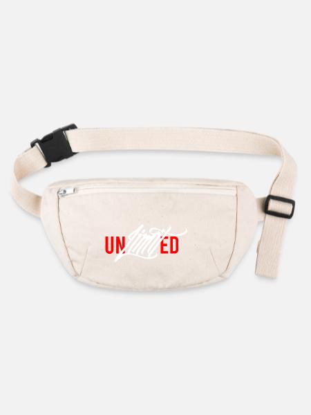 Unlimited Power - Stanley/Stella recycled Hip Bag  - natural - Front