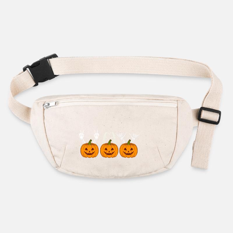 Trois Jolly citrouilles d’Halloween Sac banane recyclé Stanley/Stella