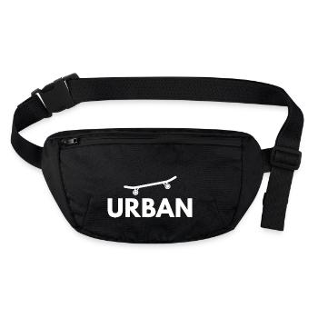 Oakfresh Clothing - Urban - Stanley/Stella recycled Hip Bag  - black - Front