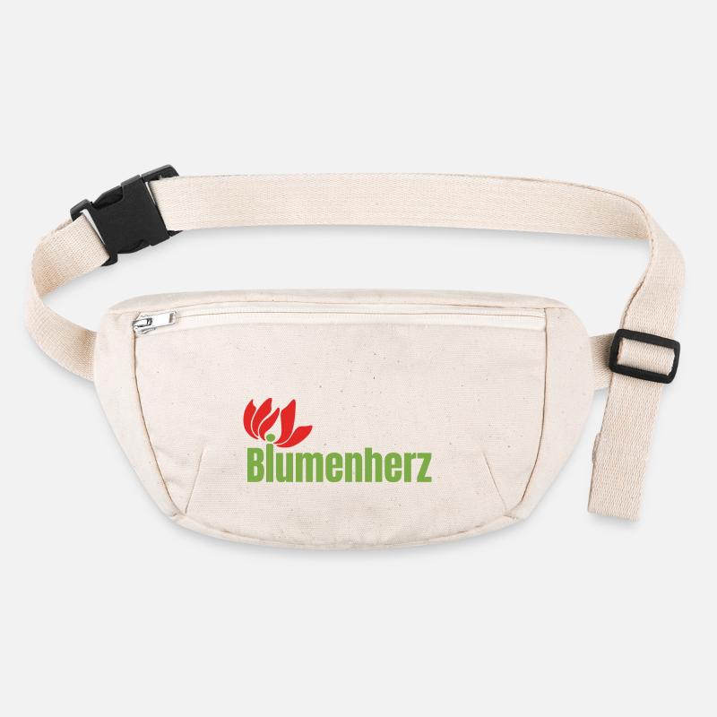 Final Logo Blumen Stanley/Stella recycelte Gürteltasche